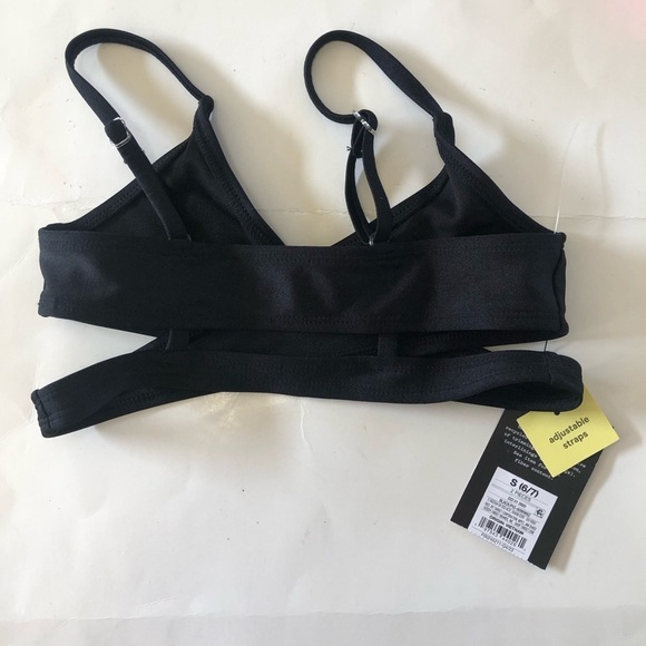 Bundle 3Pc Art Class Cat & Jack Cutout Bralette checker Tropical Bikini Bottoms - Picture 5 of 13